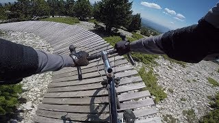 MONT VENTOUX descente VTT coté SUD [upl. by Blackstock879]