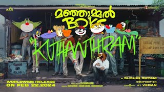 Kuthanthram song manjummel boys in cartoon characters version [upl. by Largent398]