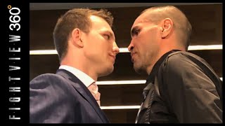 HORN VS MUNDINE PRESS CONFERENCE HIGHLIGHTS 1130 ESPN ANTS LAST DANCE 1565LBS CATCHWEIGHT [upl. by Bob]