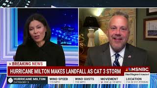 Sorensen on MSNBC Conspiracies Around Weather and FEMA are Endangering Lives [upl. by Eetsirhc]