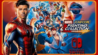 MARVEL VS CAPCOM FIGHTING COLLECTION ON THE NINTENDO SWITCH XMEN COTA amp MARVEL SUPERHEROES [upl. by Riamo]