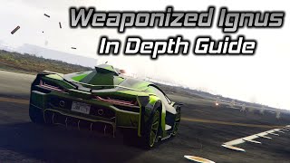 GTA Online Weaponized Ignus In Depth Guide The New Best Vehicle MG [upl. by Aivekal978]