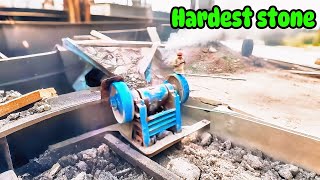 How Crushing to Hardest Stone 🔥crushing stones hardest [upl. by Eelac827]