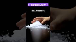 snowflake experiment drink scienceexperiment water science experiment shortsfeed satisfying [upl. by Auos]