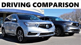 2022 Acura MDX Vs 2020 Acura MDX Which MDX Drives The Best [upl. by Zurn]