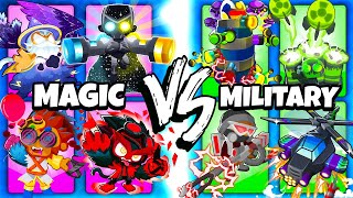 Modded Magic Paragons vs Modded Military Paragons [upl. by Ramsa37]