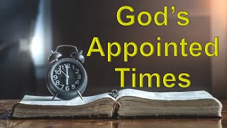 God’s Appointed Times  Chris Van Niekerk  07042024 [upl. by Ecirtam380]