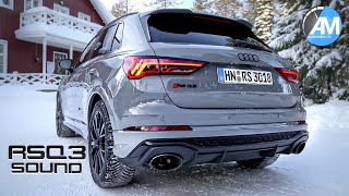 NEW Audi RS Q3  Amazing 5Cylinder SOUND💥 [upl. by Rozek]