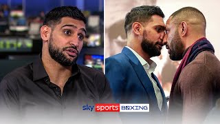 LISTENIN 👂🔉 What was said between Amir Khan amp Kell Brook during heated faceoff [upl. by Stark462]