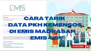 Cara tarik data PKH Kemensos di EMIS 40  EMIS Madrasah [upl. by Eisnil860]