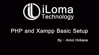 Basic PHP setup and xampp server PHP beginner REST API PART  1 [upl. by Idonna]