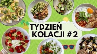 CAŁY TYDZIEŃ KOLACJI 🍓  7 przepisów na smaczne i zdrowe kolacje [upl. by Godewyn]