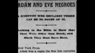 Adam and Eve Negroes [upl. by Fem]