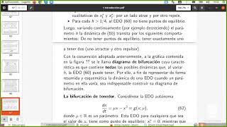 Ecuaciones Diferenciales I Diagramas de bifurcación [upl. by Vail315]