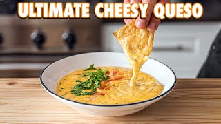 The Cheesiest Homemade Texas Queso 2 Ways [upl. by Eliga512]