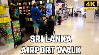 Colombo Airport Walk  Bandaranaike International Airport Sri Lanka [upl. by Fusuy542]