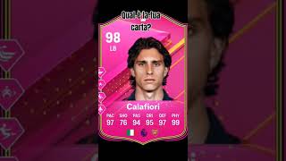 Questa è la tua carta se fifa like calafiori ultimateteam calcio fc24 [upl. by Athene]