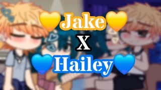 💙Jake x Hailey💛💛Jailey 💙The Music FreaksGift for RosyClozy [upl. by Cutler579]