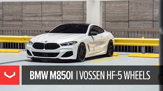 BMW M850i  Lowered amp Tuned  Hybrid Forged HF5 Wheels [upl. by Sessylu]