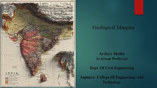 Geological Mapping Part 01 Lecture 31  Engineering Geology [upl. by Llerut]