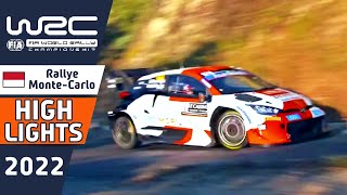 WRC Rally Shakedown Highlights  WRC Rallye MonteCarlo 2022 [upl. by Noellyn]