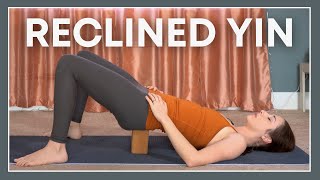 30 min RECLINED Yin Yoga  Deep Relaxation amp Stretches [upl. by Esenwahs]