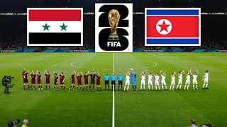 Syria vs Korea DPR ● FIFA World Cup 2026 Qualification  16 November 2023 Gameplay [upl. by Zul]