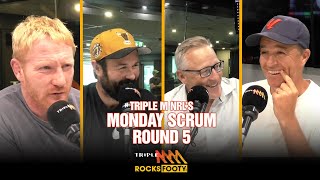 Monday Scrum  Round 5  Is Jason Demetriou Gone Will Parra Miss The 8  Triple M [upl. by Harper112]