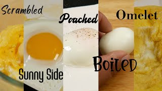 How To Cook Egg Microwave Easy Simple 5 Ways [upl. by Avehsile]