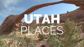 10 Best Places to Visit in Utah  Travel Video [upl. by Leler]