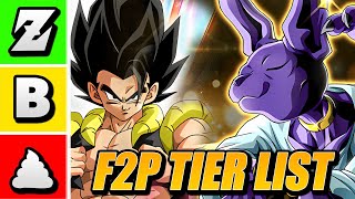 JPhantas 9TH ANNIVERSARY Dokkan F2P Tier List [upl. by Yud]