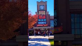 Hersheys Chocolate World Must Do Create Your Own Candy worlds best chocolate chocolateworld food [upl. by Rossi]