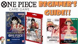 The Complete Beginners Guide to the One Piece Trading Card Game One Piece TCG [upl. by Gotcher895]