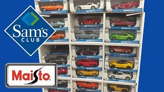 Even More New Maisto 118 Scale Diecast Model Cars at Sams Club [upl. by Warfold642]