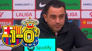 RUEDA PRENSA XAVI FC BARCELONA 10 UD LAS PALMAS [upl. by Alsi]