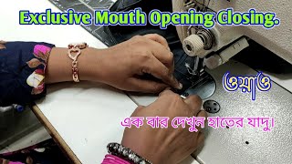 How to Mouth Opening Closing কিভাবে মাউথ ওপেনিং ক্লোজ করা হয়। [upl. by Neeham]