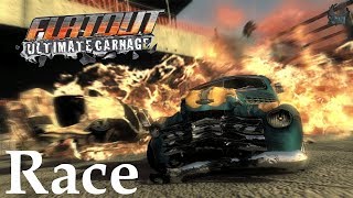 Flatout Ultimate Carnage  Race 60fps Full Settings [upl. by Noy]