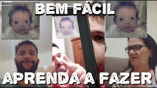 TUTORIAL CHAMADA DE VÍDEO FALSA COM BEBÊ FEIO BRINCADEIRA DO TIKTOK [upl. by Wincer]