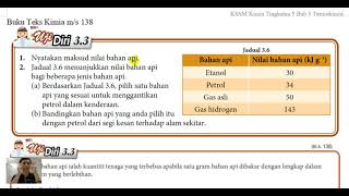 T5B3 33 Uji Diri Aplikasi Tindak balas Endotermik dan Eksotermik [upl. by Ingmar459]