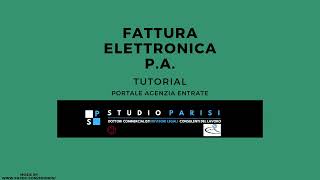 Fattura elettronica PA regime forfettario  Tutorial completo sito Agenzia Entrate [upl. by Mayce]