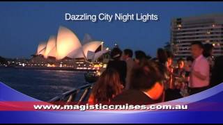 Magistic Dinner Cruise on Sydney Harbour [upl. by Kinelski]