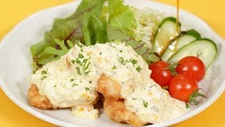 Chicken Nanban Recipe  Cooking with Dog [upl. by Acimaj]