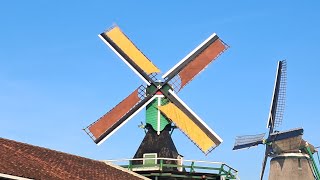 Molen het klaverblad 21124  Mooie oosten wind [upl. by Anitnuahs]