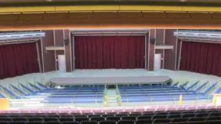 Motorized school stage curtains motorized theater curtains [upl. by Flaherty]