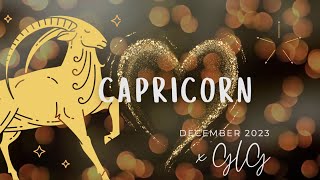 CAPRICORN TAROT quotSUCCESS AND TRIUMPHquot DECEMBER 2023 [upl. by Ute]