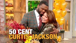 Rachael Goes Wild When Her Celeb Crush 50 Cent Surprises Her For 2000th Show  The Rachael Ray Show [upl. by Clarette559]