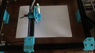 cnc plotter [upl. by Arahc830]