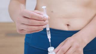 How To Inject Pregnyl® hCG Intramuscularly  Fertility Treatment  CVS Specialty® [upl. by Ssac565]