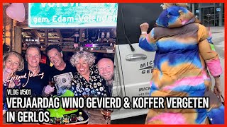 VERJAARDAG WINO GEVIERD amp KOFFER VERGETEN IN GERLOS  GERARD JOLING  VLOG501 [upl. by Inanaup]