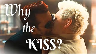 Why Does Crowley Kiss Aziraphale  Scene and Character Analysis  Good Omens [upl. by Iderf]